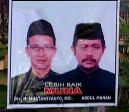 Muna Tuding Aswaja Lakukan Rekayasa Politik